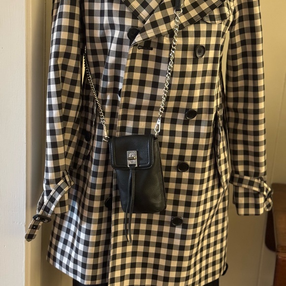 🖤 REBECCA MINKOFF BLACK LEATHER PHONE BAG! - Picture 12 of 12